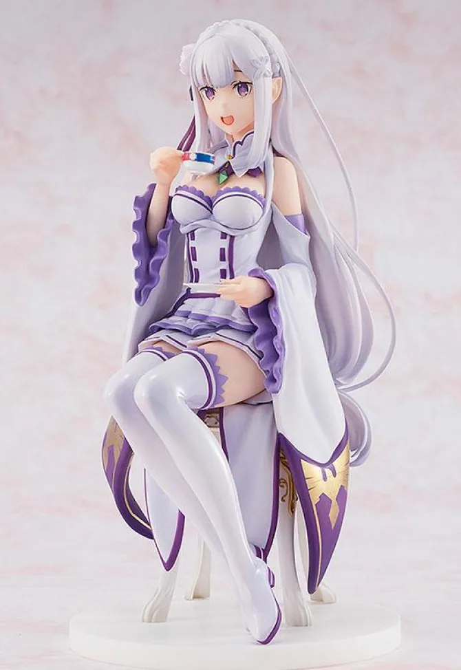 Re:ZERO -Starting Life in Another World - Emilia Statue / Tea Party Version: Kadokawa