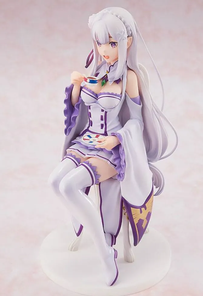 Re:ZERO -Starting Life in Another World - Emilia Statue / Tea Party Version: Kadokawa