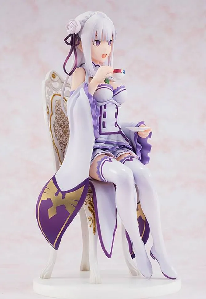 Re:ZERO -Starting Life in Another World - Emilia Statue / Tea Party Version: Kadokawa