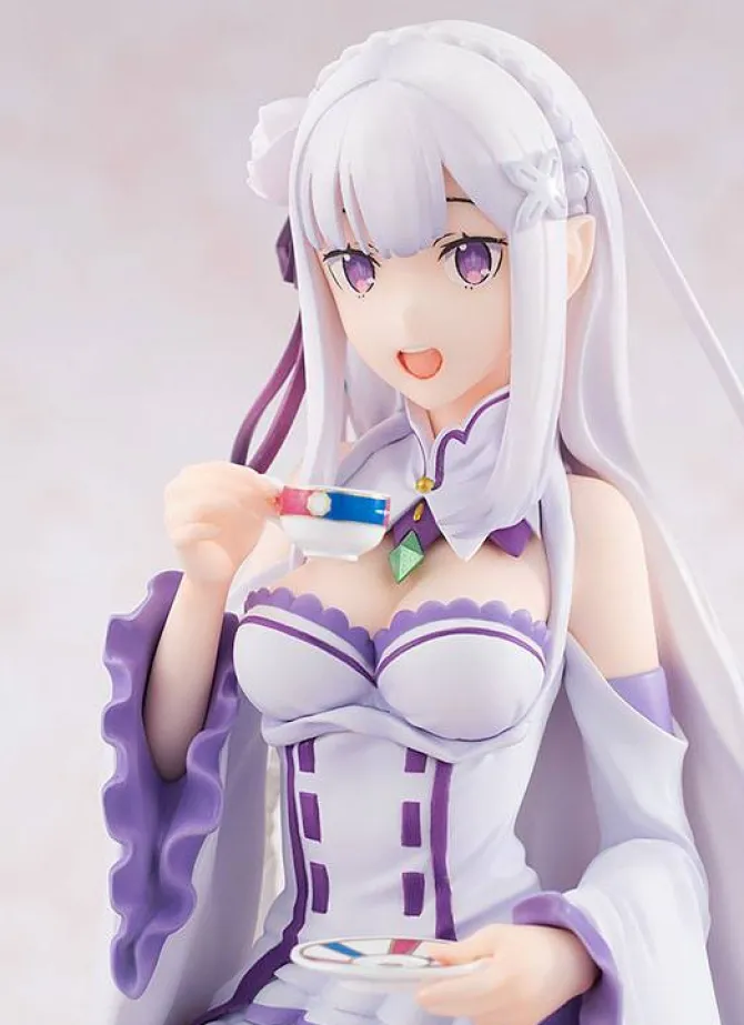 Re:ZERO -Starting Life in Another World - Emilia Statue / Tea Party Version: Kadokawa