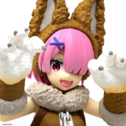 Re:Zero Starting Life in Another World - Ram Figur / Wolf and Seven Little Goats: Sega