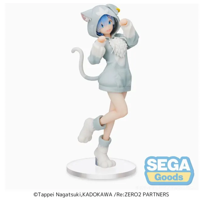 Re:Zero Starting Life in Another World - Rem Figur /The Great Spirit Puck: Tait