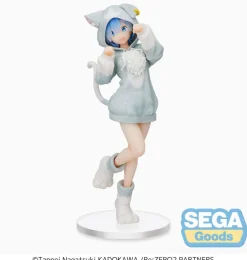 Re:Zero Starting Life in Another World - Rem Figur /The Great Spirit Puck: Tait