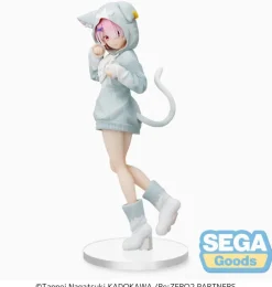 Re:Zero Starting Life in Another World - Ram Figur /The Great Spirit Puck: Tait