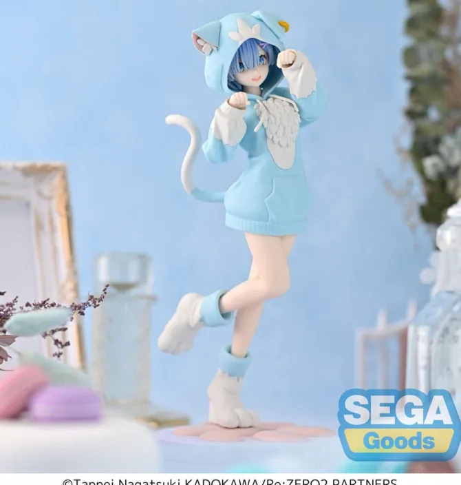Re:Zero Starting Life in Another World - Rem Figur / Mofumofu Pack Luminasta: Sega