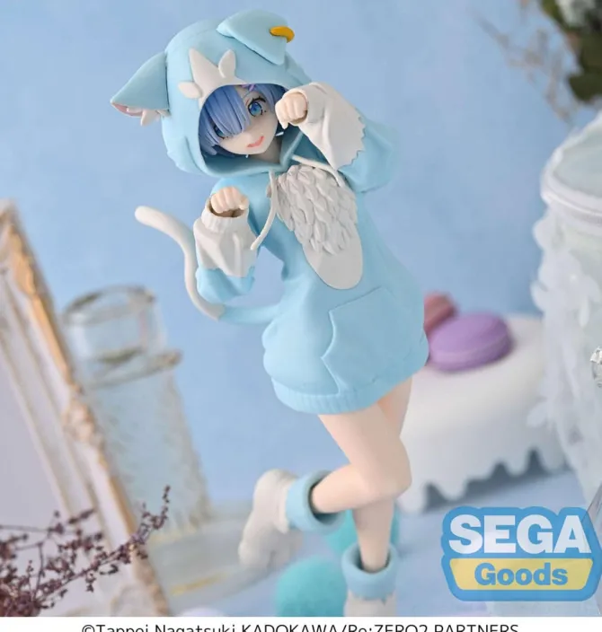 Re:Zero Starting Life in Another World - Rem Figur / Mofumofu Pack Luminasta: Sega