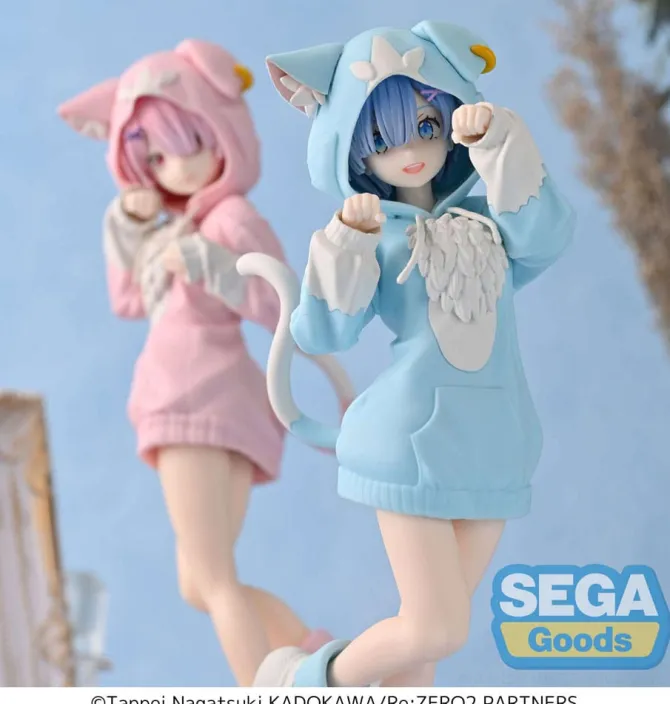 Re:Zero Starting Life in Another World - Rem Figur / Mofumofu Pack Luminasta: Sega