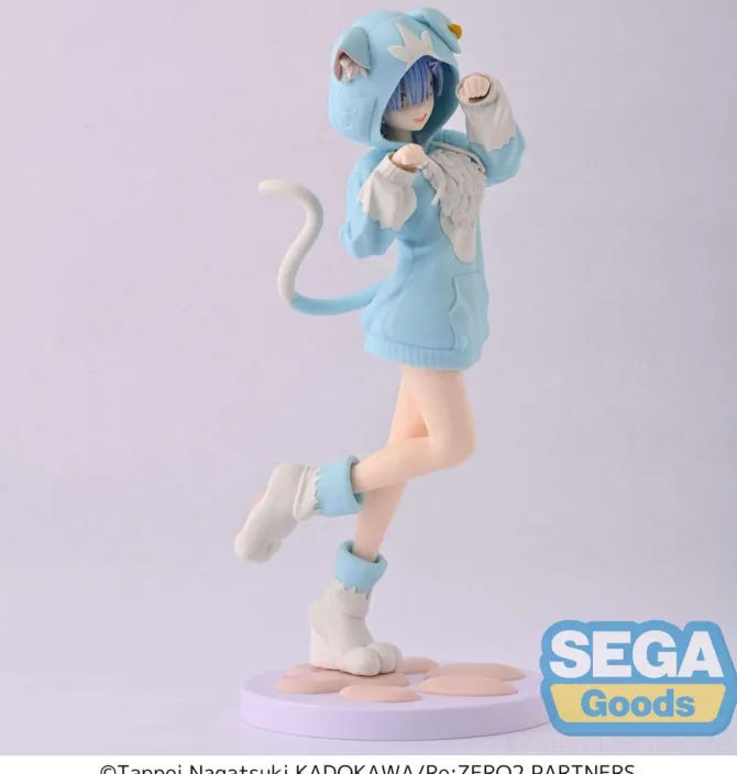 Re:Zero Starting Life in Another World - Rem Figur / Mofumofu Pack Luminasta: Sega