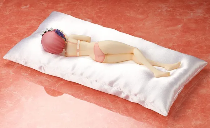 Re:Zero Starting Life in Another World - Ram Statue / Sleep Sharing - Pink Lingerie: Kadokawa