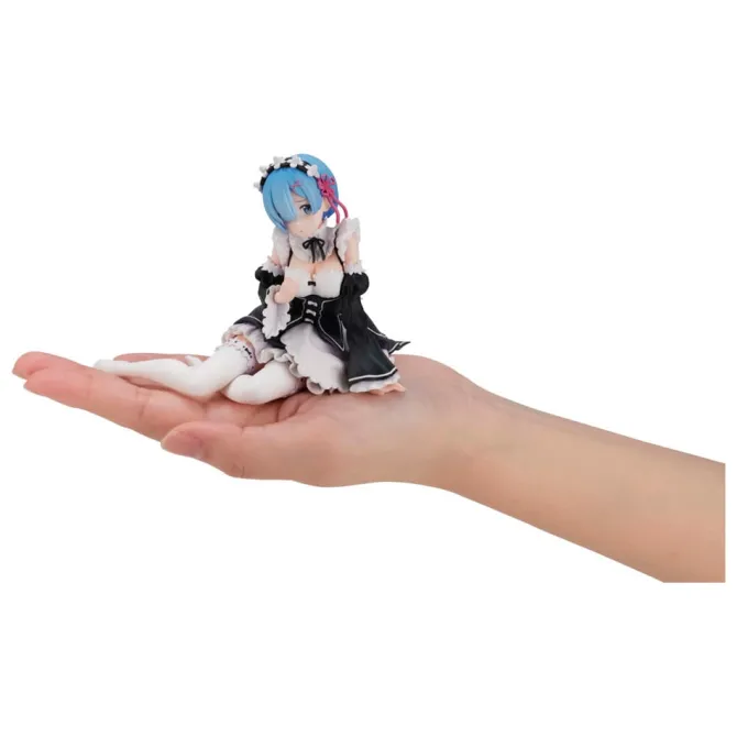 Re:ZERO Starting Life in Another World - Rem Statue / Palm Size: Megahouse