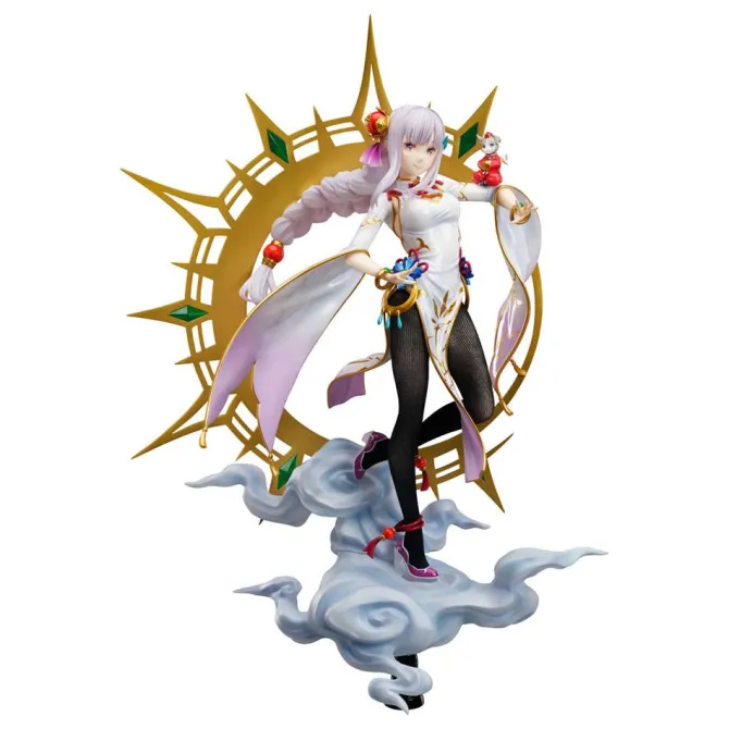 Re:ZERO -Starting Life in Another World - Emilia Statue / China Dress Version: Furyu
