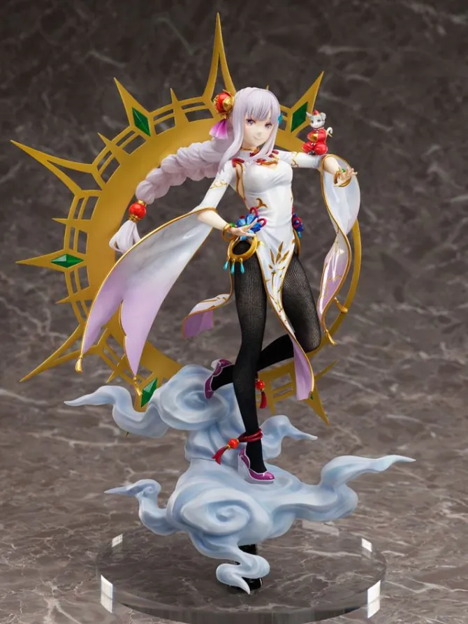 Re:ZERO -Starting Life in Another World - Emilia Statue / China Dress Version: Furyu