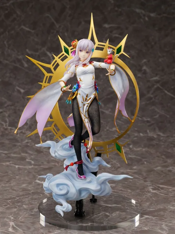 Re:ZERO -Starting Life in Another World - Emilia Statue / China Dress Version: Furyu