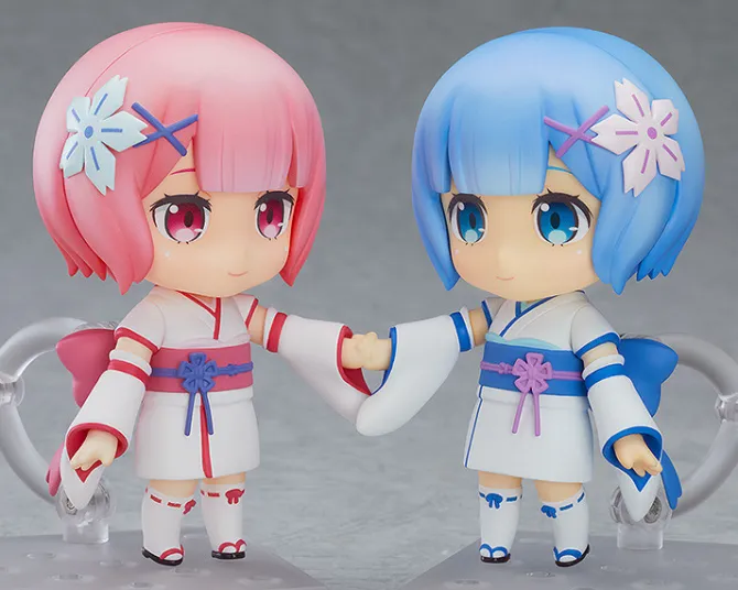 Re:Zero Starting Life in Another World - Rem & Ram Nendoroid / Childhood Version: Good Smile Company