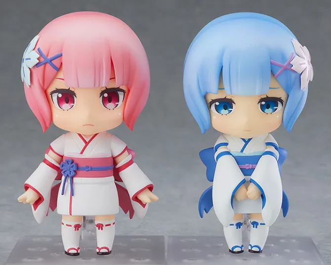 Re:Zero Starting Life in Another World - Rem & Ram Nendoroid / Childhood Version: Good Smile Company