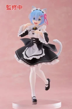 Re:Zero Starting Life in Another World - Rem Figur / Cat Maid Version - Coreful : Taito