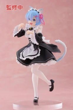 Re:Zero Starting Life in Another World - Rem Figur / Cat Maid Version - Coreful : Taito