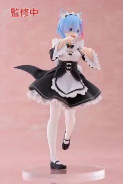Re:Zero Starting Life in Another World - Rem Figur / Cat Maid Version - Coreful : Taito
