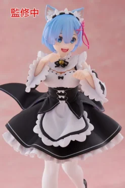 Re:Zero Starting Life in Another World - Rem Figur / Cat Maid Version - Coreful : Taito
