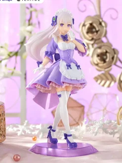 Re:Zero Starting Life in Another World - Emilia Statue / Tenitol Maid Version: Furyu-