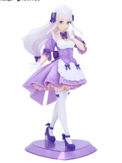 Re:Zero Starting Life in Another World - Emilia Statue / Tenitol Maid Version: Furyu-