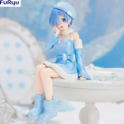 Re:Zero Starting Life in Another World - Rem Noodle Stopper / Snow Princess Pearl Color Ver.: Furyu