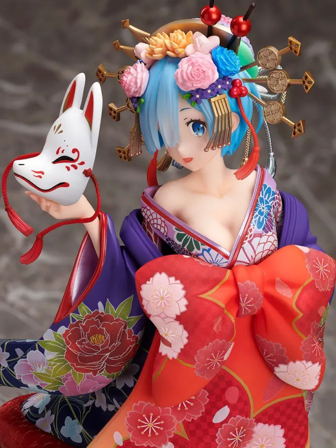 Re:Zero Starting Life in Another World - Rem Statue / F:Nex / -Oiran Dochu- : Furyu