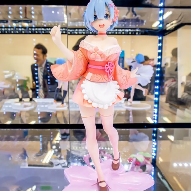 Re:Zero Starting Life in Another World - Rem Figur / Precious Figure - Original Sakura Image: Taito