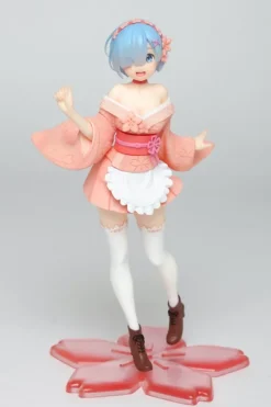 Re:Zero Starting Life in Another World - Rem Figur / Precious Figure - Original Sakura Image: Taito