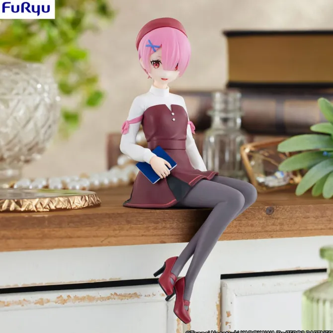 Re:Zero Starting Life in Another World - Ram Statue / Noodle Stopper - Book Girl Version: Furyu