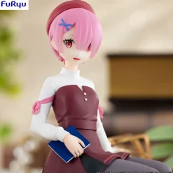 Re:Zero Starting Life in Another World - Ram Statue / Noodle Stopper - Book Girl Version: Furyu