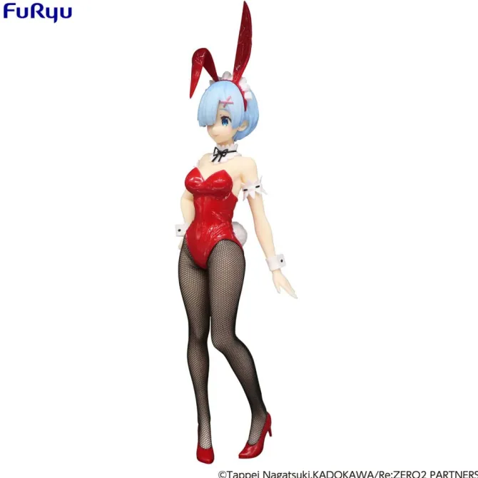 Re:Zero Starting Life in Another World - Rem Figur / BiCute Bunnies - Red Color Version: Furyu