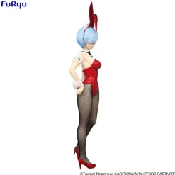 Re:Zero Starting Life in Another World - Rem Figur / BiCute Bunnies - Red Color Version: Furyu