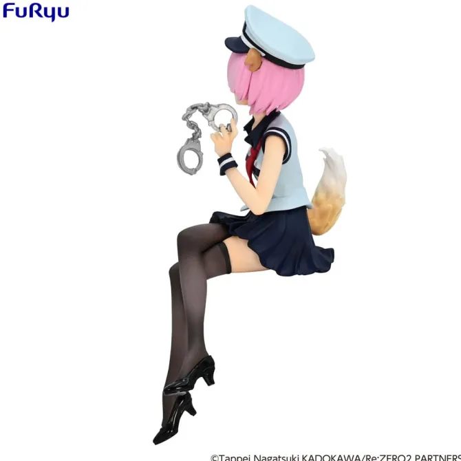 Re:Zero Starting Life in Another World - Ram Noodle Stopper / Police Officer Cap with Dog Ears : Fur