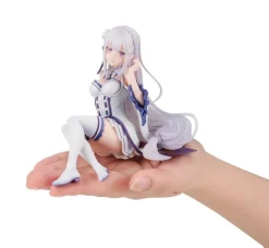 Re:ZERO Starting Life in Another World Melty Princess - Emilia Statue / Palm Size: MegaHouse