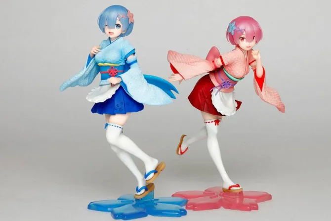 Re:Zero Starting Life in Another World - Ram Figur / Kimono Maid Version: Taito