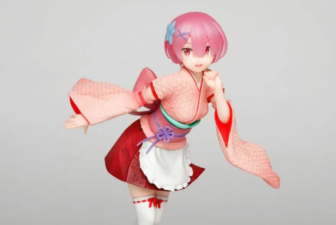 Re:Zero Starting Life in Another World - Ram Figur / Kimono Maid Version: Taito