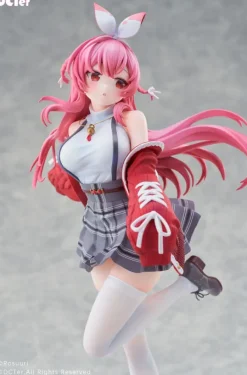 Rosuuri Original Character - White Rabbit Rosu Statue / Casual Clothes Ver.: DCTer