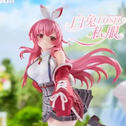 Rosuuri Original Character - White Rabbit Rosu Statue / Casual Clothes Ver.: DCTer