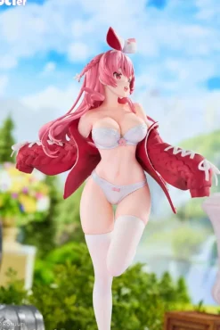 Rosuuri Original Character - White Rabbit Rosu Statue / Swimsuit Ver.: DCTer
