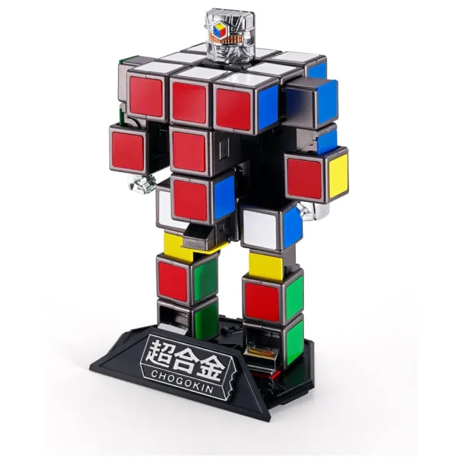 Rubik´s Cube Soul of Chogokin Diecast - Rubik´s Cube Robo Actionfigur: Bandai Tamashii Nations