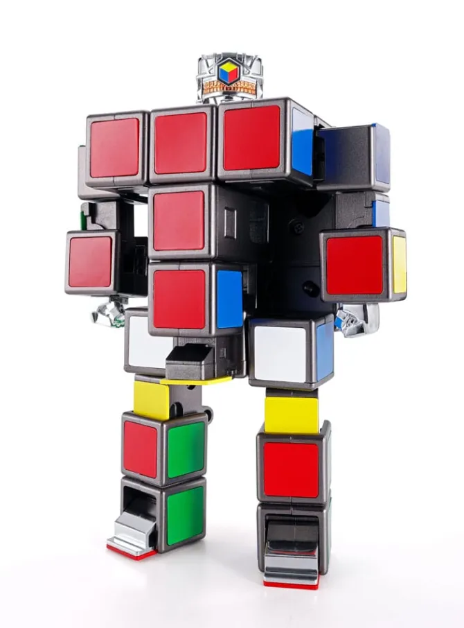 Rubik´s Cube Soul of Chogokin Diecast - Rubik´s Cube Robo Actionfigur: Bandai Tamashii Nations