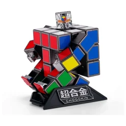 Rubik´s Cube Soul of Chogokin Diecast - Rubik´s Cube Robo Actionfigur: Bandai Tamashii Nations
