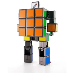 Rubik´s Cube Soul of Chogokin Diecast - Rubik´s Cube Robo Actionfigur: Bandai Tamashii Nations