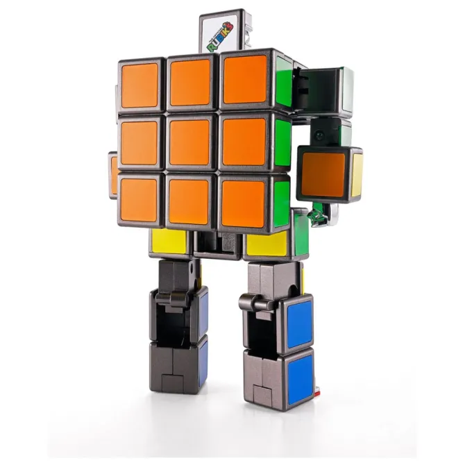 Rubik´s Cube Soul of Chogokin Diecast - Rubik´s Cube Robo Actionfigur: Bandai Tamashii Nations