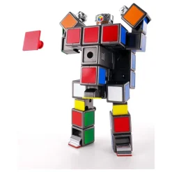 Rubik´s Cube Soul of Chogokin Diecast - Rubik´s Cube Robo Actionfigur: Bandai Tamashii Nations