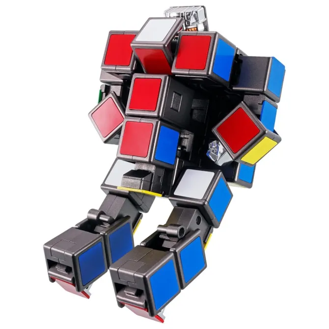 Rubik´s Cube Soul of Chogokin Diecast - Rubik´s Cube Robo Actionfigur: Bandai Tamashii Nations