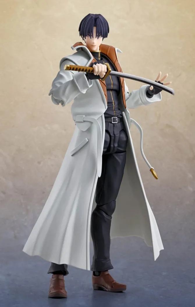 Rurouni Kenshin - Aoshi Shinomori Actionfigur / S.H.Figuarts - Meiji Swordsman Romantic Story: Tamas