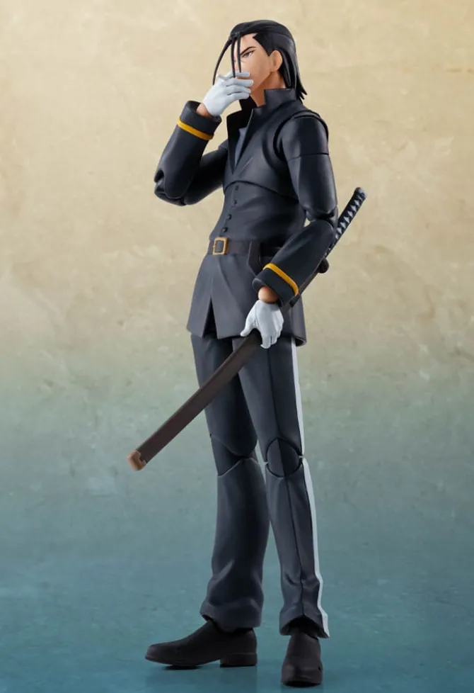 Rurouni Kenshin - Hajime Saito Actionfigur / S.H.Figuarts - Meiji Swordsman Romantic Story: Banda