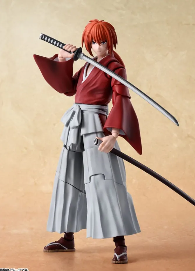 Rurouni Kenshin - Kenshin Himura Actionfigur / S.H.Figuarts: Tamashii Nations